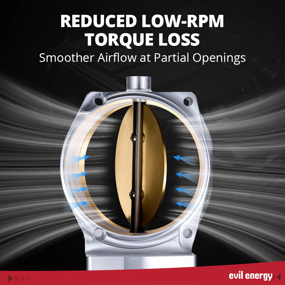 EVIL ENERGY 102mm Electronic Throttle Body for Chevrolet LS2 LS3 LS7 LSX CTS - with TPS 4 Bolt - Image 10