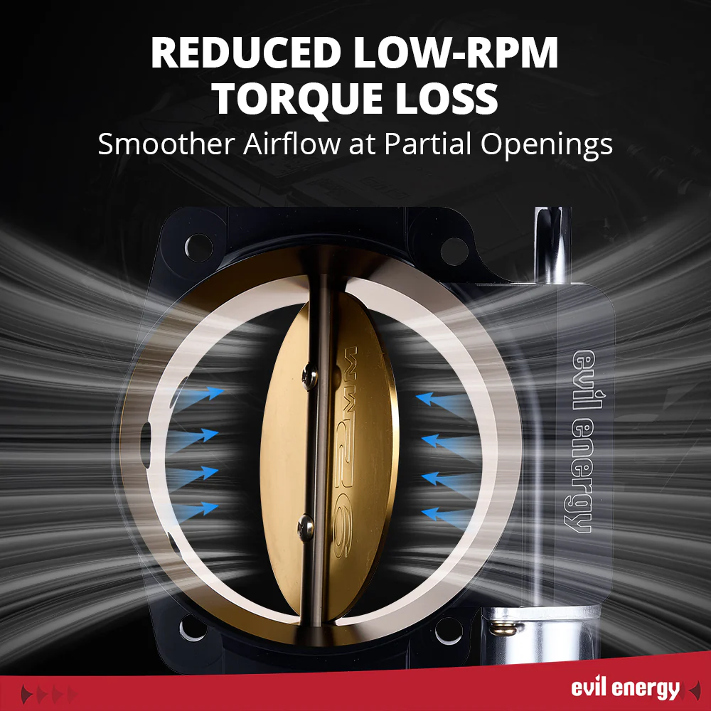 EVIL ENERGY 102mm Mechanical Throttle Body for Chevy LSX LS LS1 LS2 LS7 with IAC 4 Bolt - Image 13