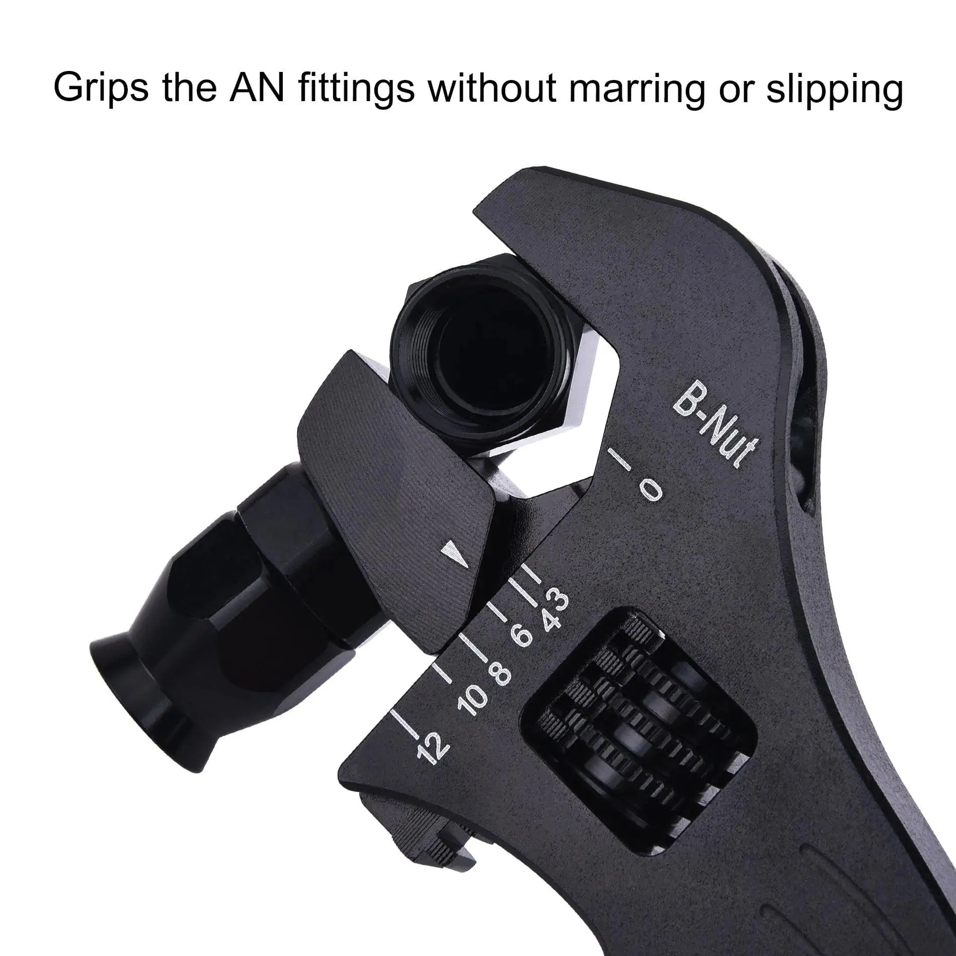 EVIL ENERGY AN 3-12 Wrench Spanner Fitting Tools Lightweight Adjustable Black - Image 3