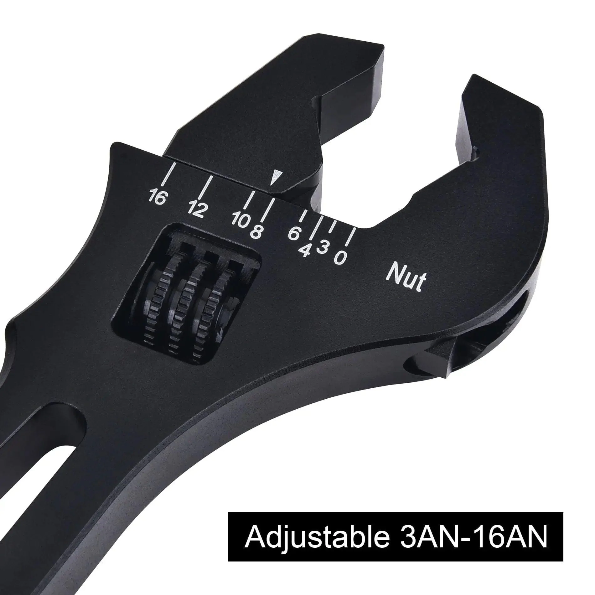 EVIL ENERGY Hose Fitting Adjustable Wrench 3AN-16AN Spanner Lightweight Aluminum - Image 6