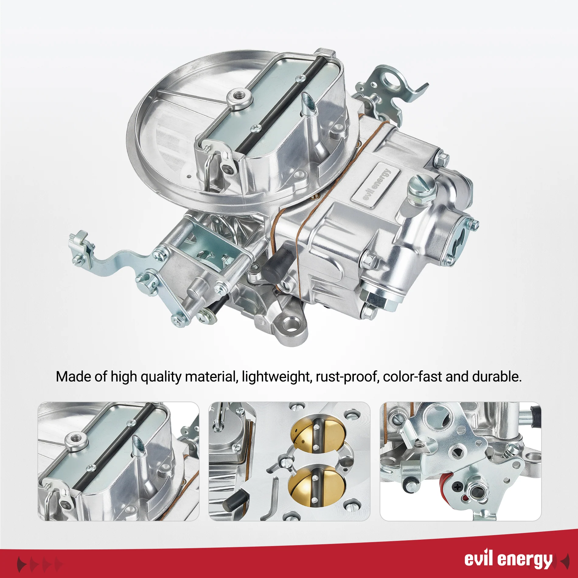 EVIL ENERGY 350 CFM Performance 2-barrel Carburetor - Image 6
