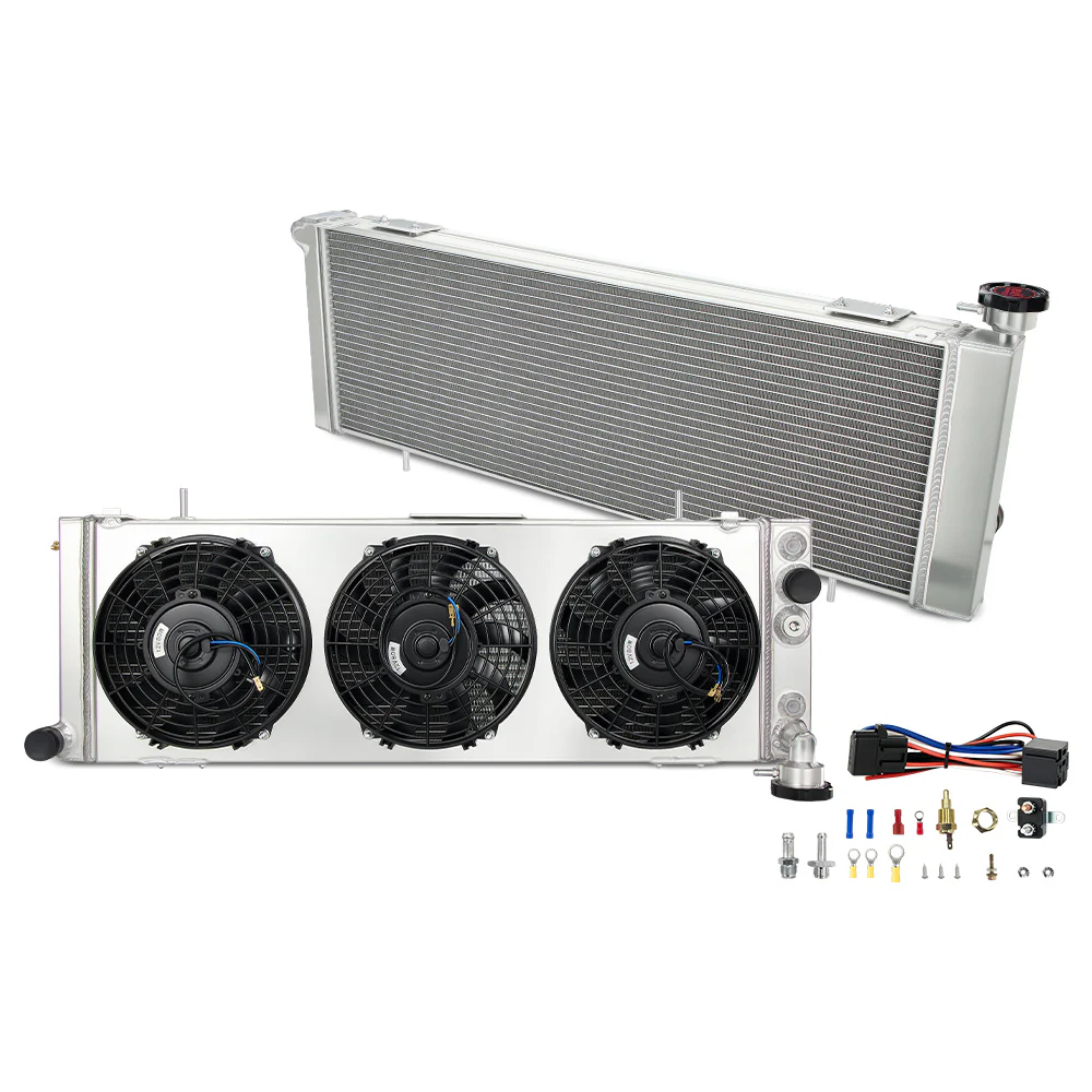 EVIL ENERGY 3ROW-44mm Core Aluminum Radiator fit for 1991-2001 Jeep Cherokee (XJ) & Comanche: 2.5L/4.0L Engine Parts - Image 8