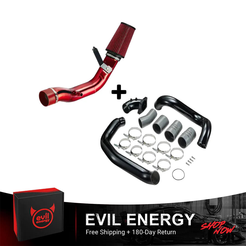 EVIL ENERGY 4-inch Cold Air Intake Kit For 2003-2007 Ford 6.0 Powerstroke Diesel F250 F350 F450 F550 - Image 4