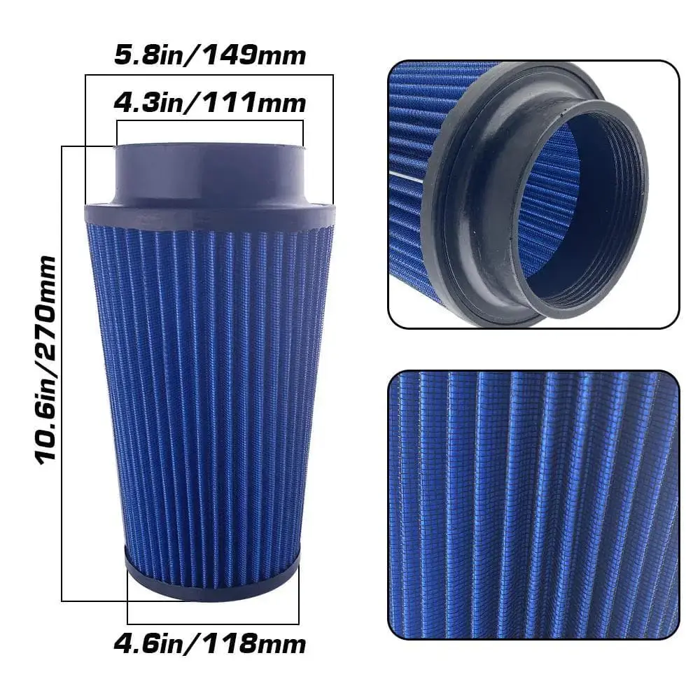 EVIL ENERGY Cold Air Intake Kit For 2011-2016 Ford 6.7 Powerstroke Diesel F250 F350 F450 - Image 4
