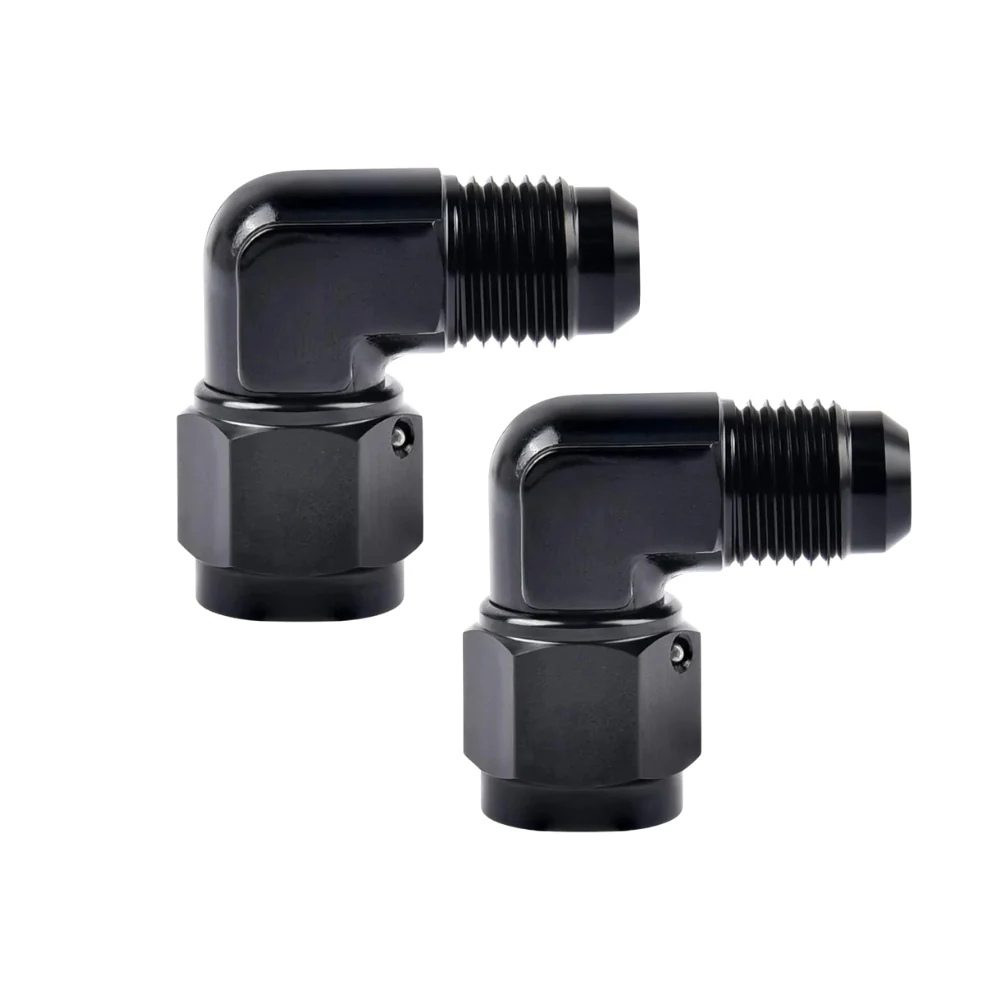 EVIL ENERGY AN Female to Male Flare 45/90 Degree Fitting Swivel Aluminium (3/4/6/8/10/12AN) - Image 12