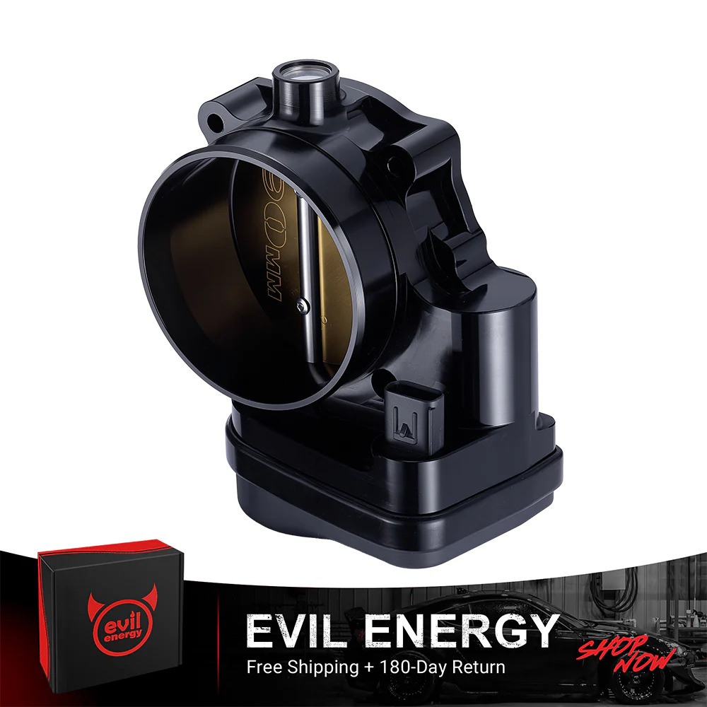 EVIL ENERGY 90mm Electronic Throttle Body Fit 6.2L Supercharged HEMI V8 Hellcat- with TPS 4 Bolt