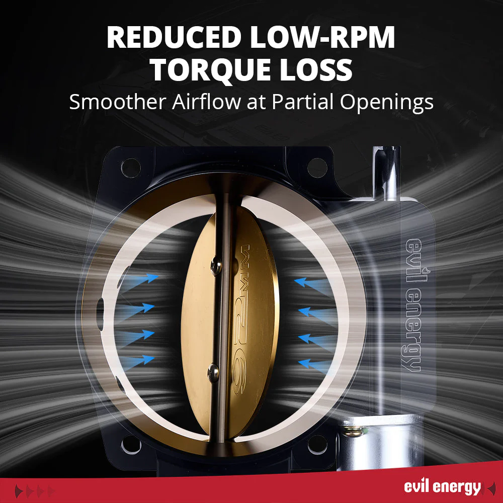 EVIL ENERGY 92MM Mechanical Throttle Body for LSX LS1 LS2 LS3 LS6 LS7 for GM Gen III with IAC 4 Bolt - Image 10