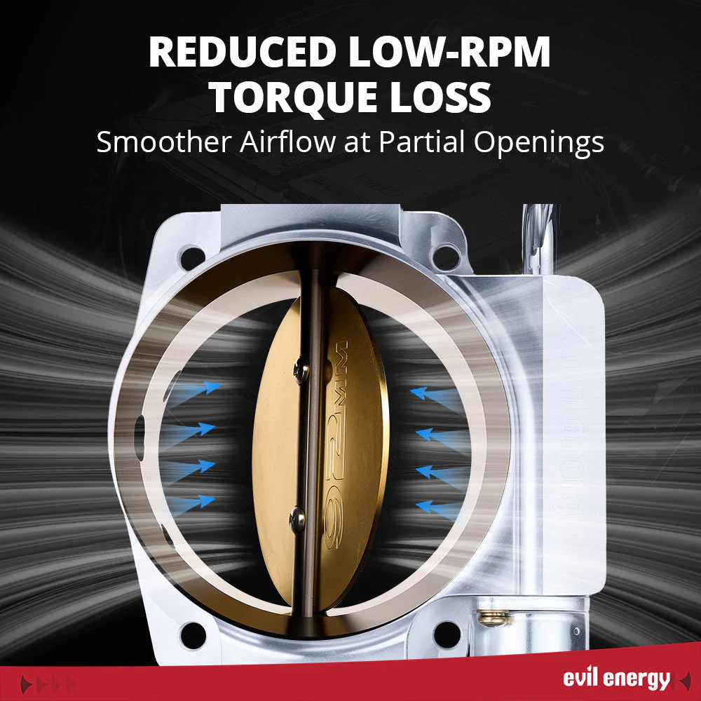EVIL ENERGY 92MM Mechanical Throttle Body for LSX LS1 LS2 LS3 LS6 LS7 for GM Gen III with IAC 4 Bolt - Image 11