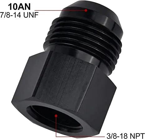 EVIL ENERGY AN Male Flare to NPT Female Fitting Adapter Aluminum 2PCS - Image 12