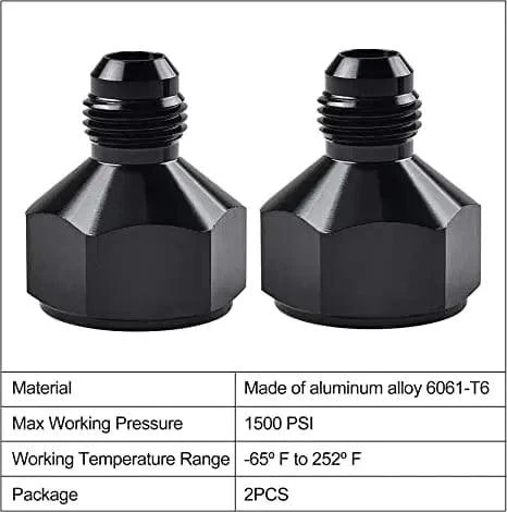 EVIL ENERGY AN Female to AN Male Flare AN Reducer Adapter - Image 3