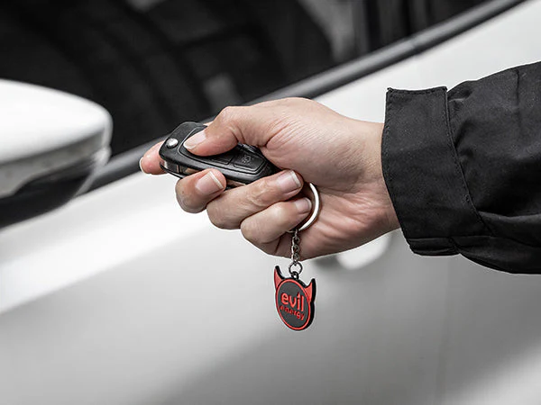 EVIL ENERGY Brand Logo Keychain - Stylish and Personalized Accessory - Image 6
