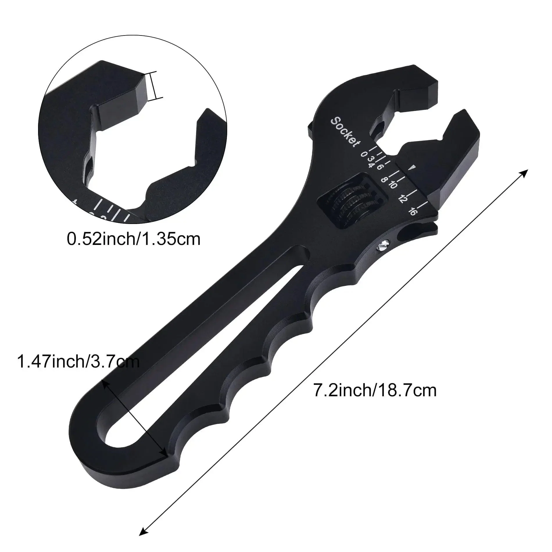 EVIL ENERGY Baffled Oil Catch Can Oil Separator Catch Can with Breather Filter 300ml Universal Aluminum 3/8-inch ID 2.6FT/5FT NBR Fuel Hose Kit - Image 63