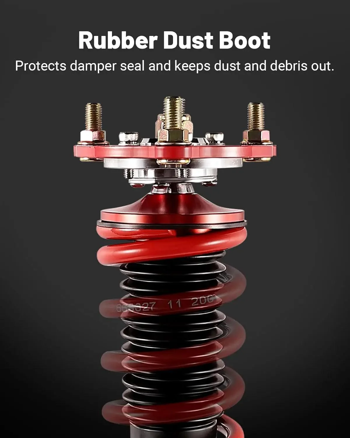 2006-2011 Honda Civic/2006-2011 Acura CSX Coilover Shock Absorbers 4PCS - Image 3