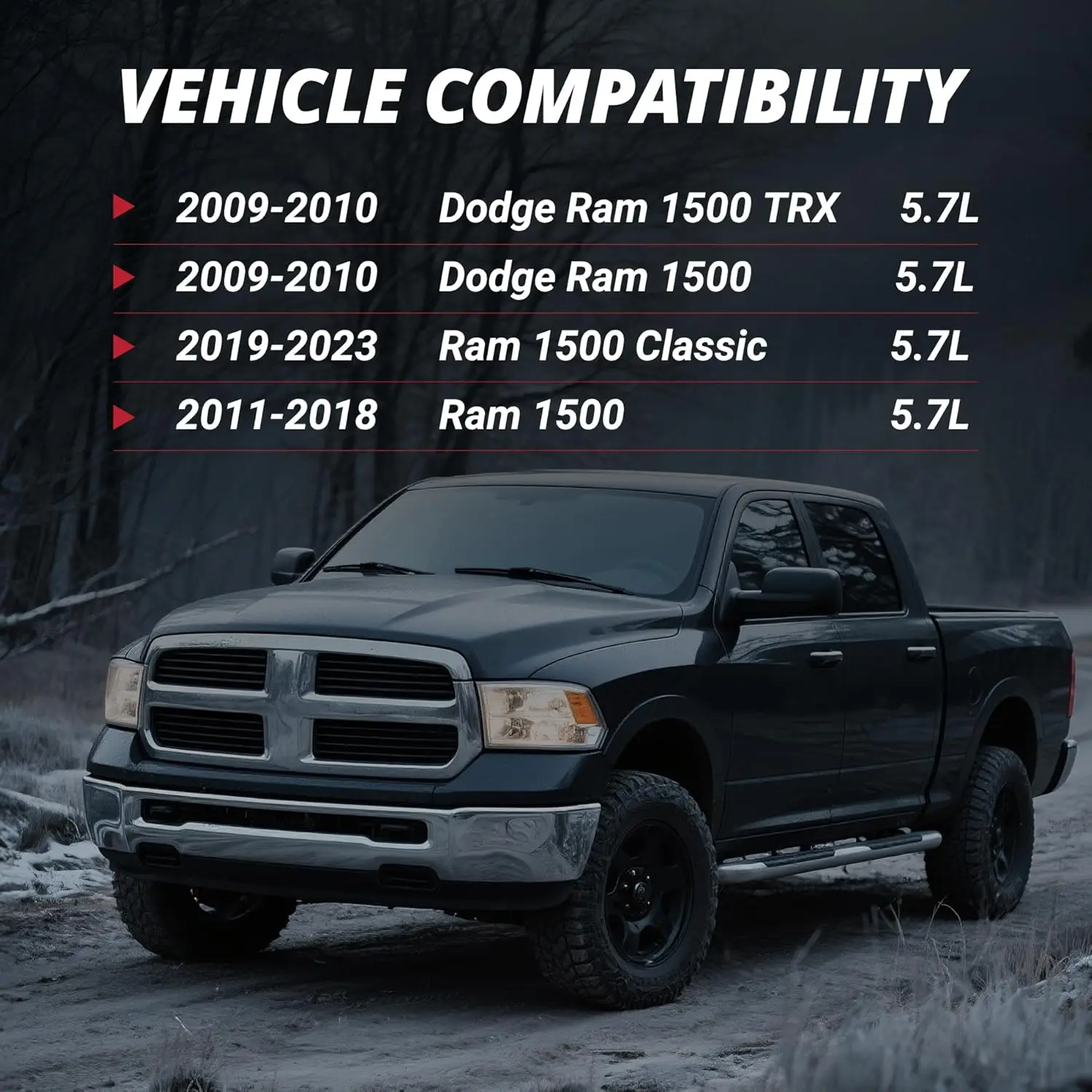EVIL ENERGY Performance Intake Kit — Cold Air Intake + 85mm Electronic Throttle Body for 2009-2018 Dodge Ram 1500 & 2019-2023 Ram 1500 - Image 2