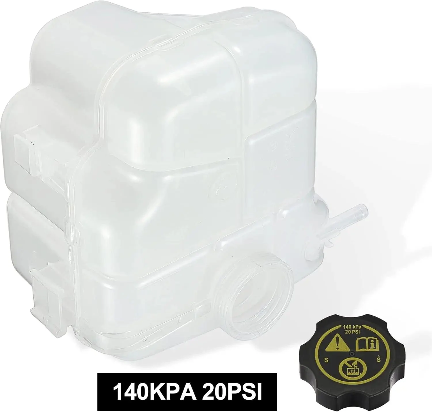 EVIL ENERGY Coolant Reservoir Tank Compatible with 2010-2016 Chevy Cruze 2012-2014 Orlando 2016-2019 Buick Cascada 2012-2017 Verano - Image 2