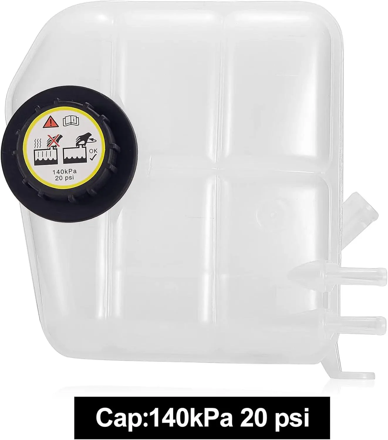 EVIL ENERGY Coolant Reservoir Tank with Cap Compatible with 2000-2007 Focus Replacement for 603-216 - Image 2