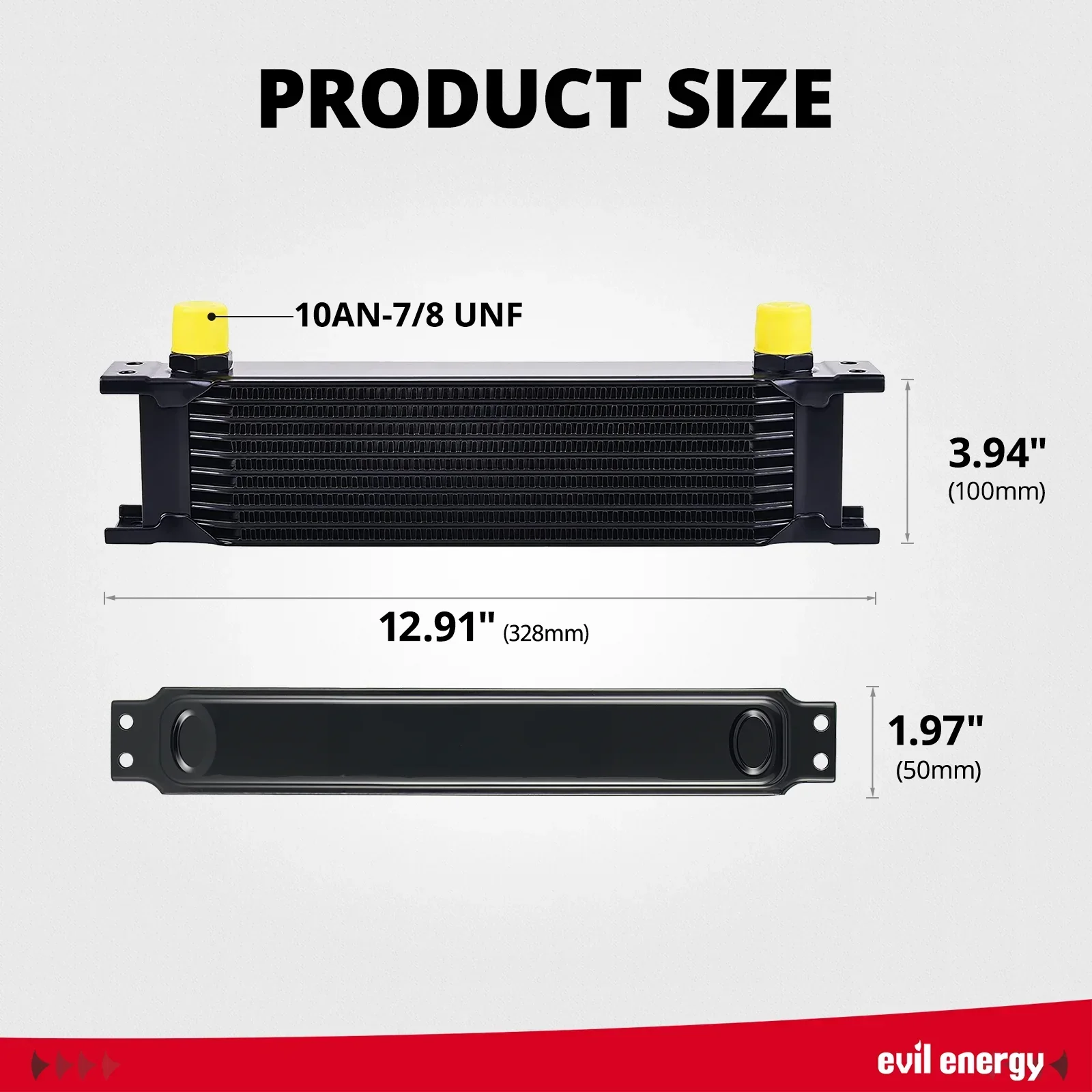 EVIL ENERGY Defender Kit Cooling System | Radiator, Oil Cooler & Electric Fan - Image 38