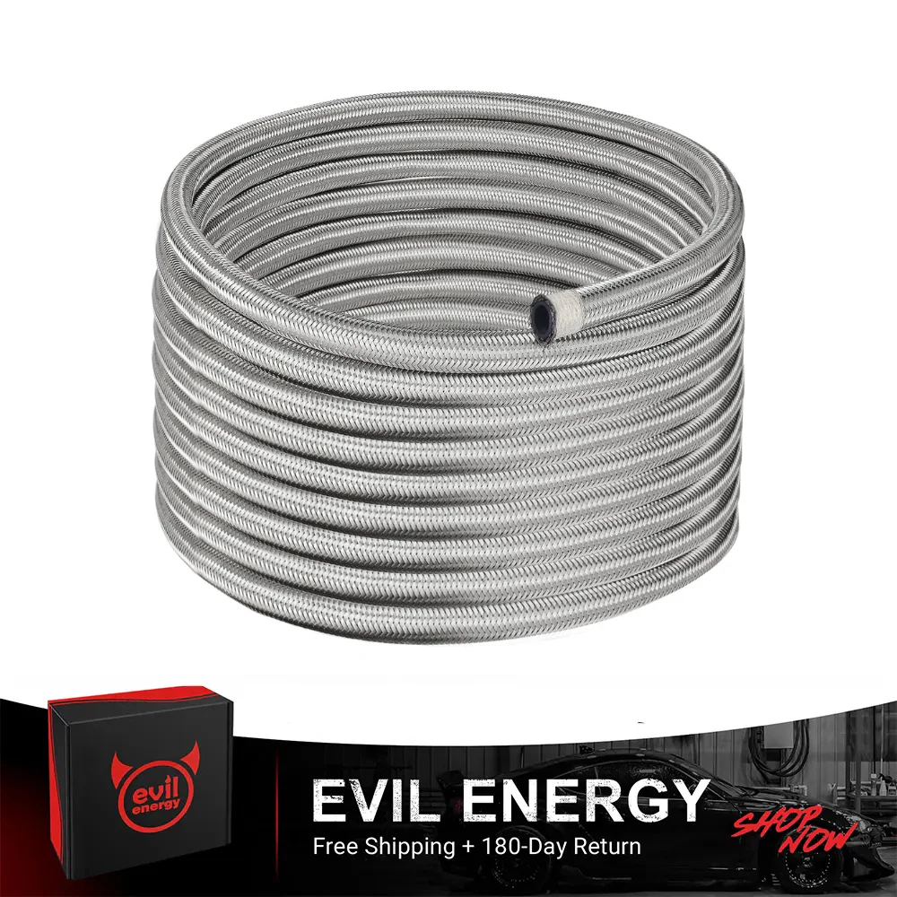 EVIL ENERGY 4/6/8/10/12AN CPE Nylon Braided Fuel Hose Line 5-25FT - Image 32