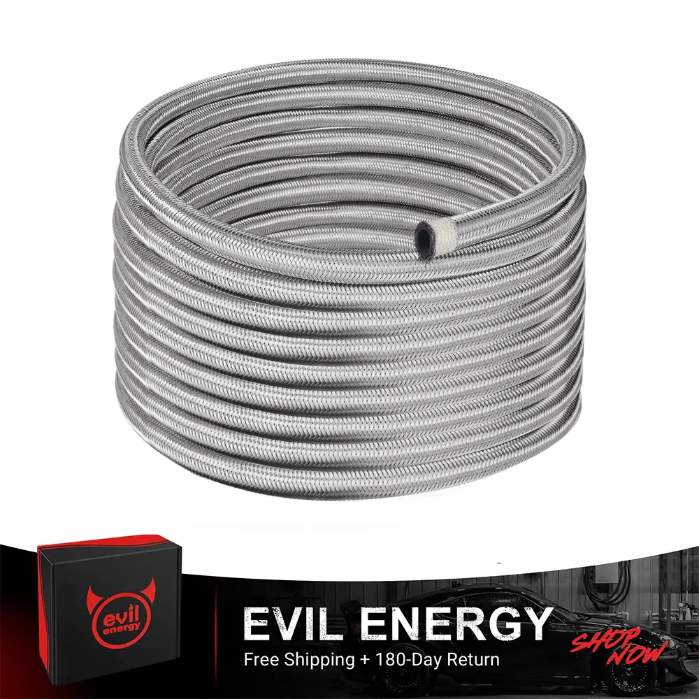 EVIL ENERGY 4/6/8/10/12AN CPE Nylon Braided Fuel Hose Line 5-25FT - Image 33