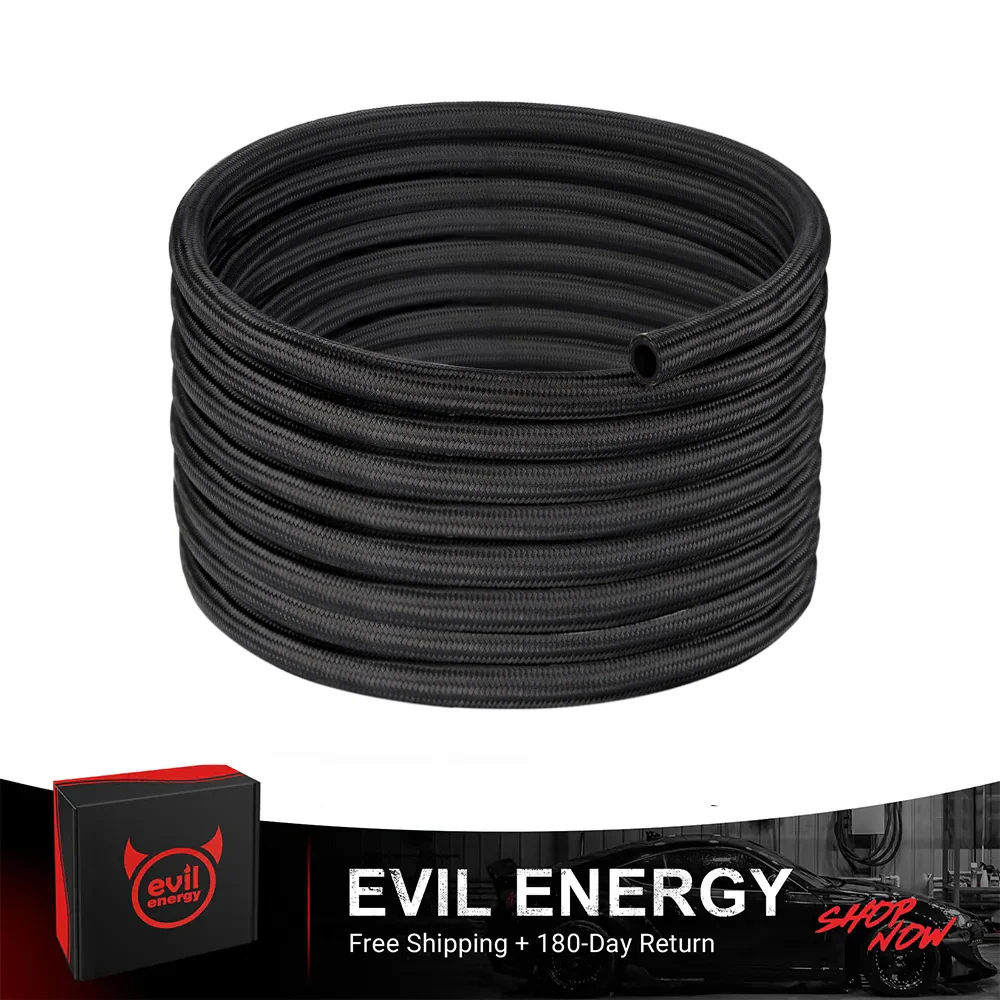 EVIL ENERGY 4/6/8/10/12AN CPE Nylon Braided Fuel Hose Line 5-25FT - Image 8