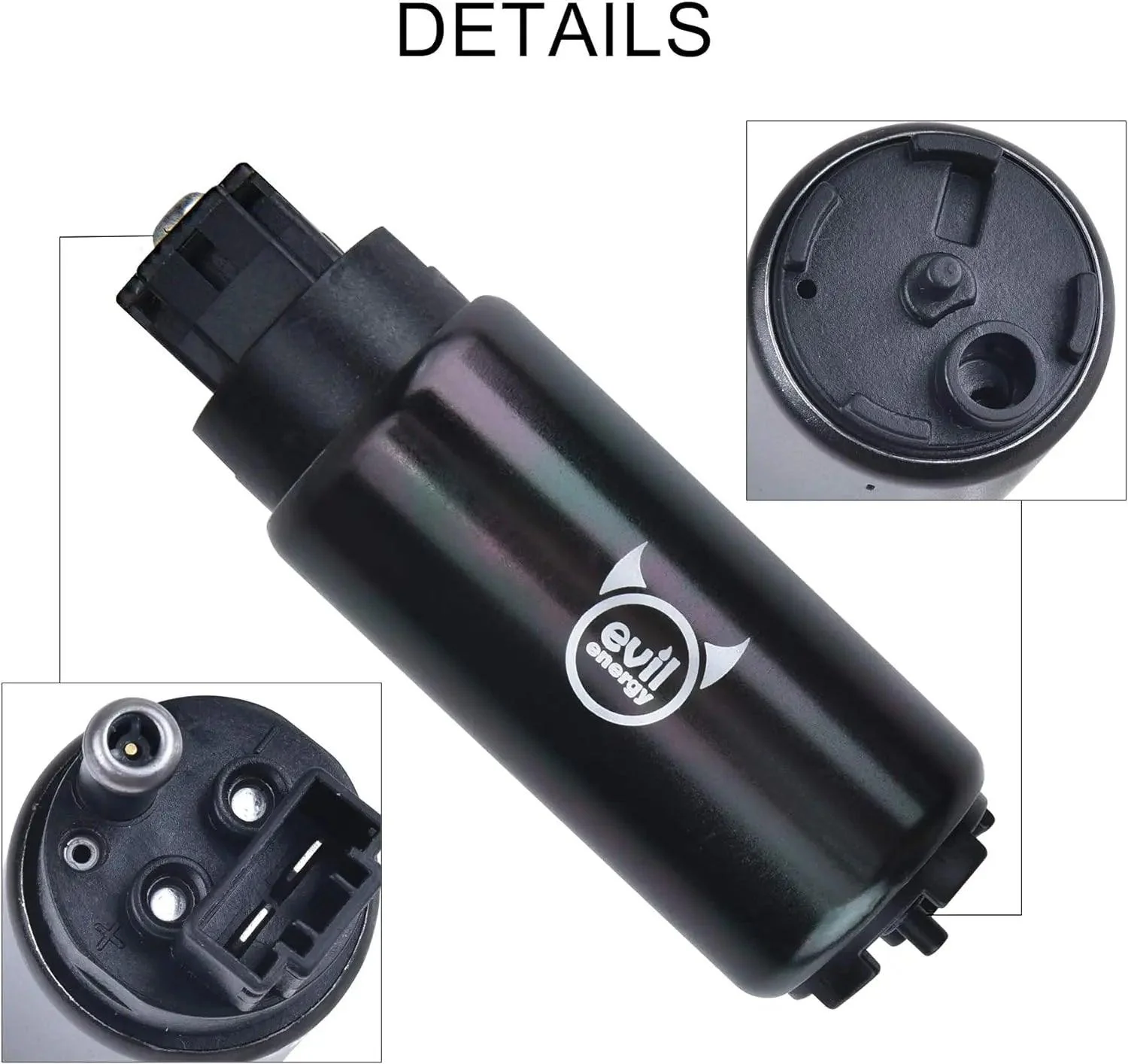 EVIL ENERGY EFI 255LPH Electric Intank Fuel Pump High Flow 43PSI Kit - Image 4