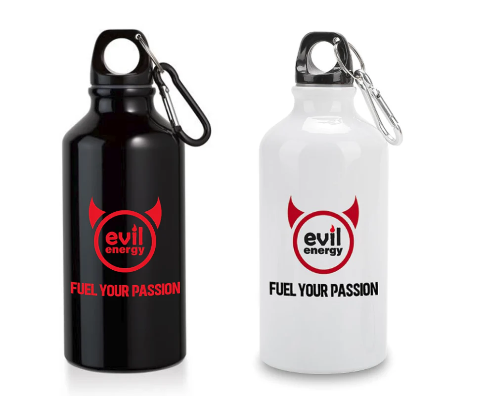 EVIL ENERGY Aluminum Sports Water Bottle