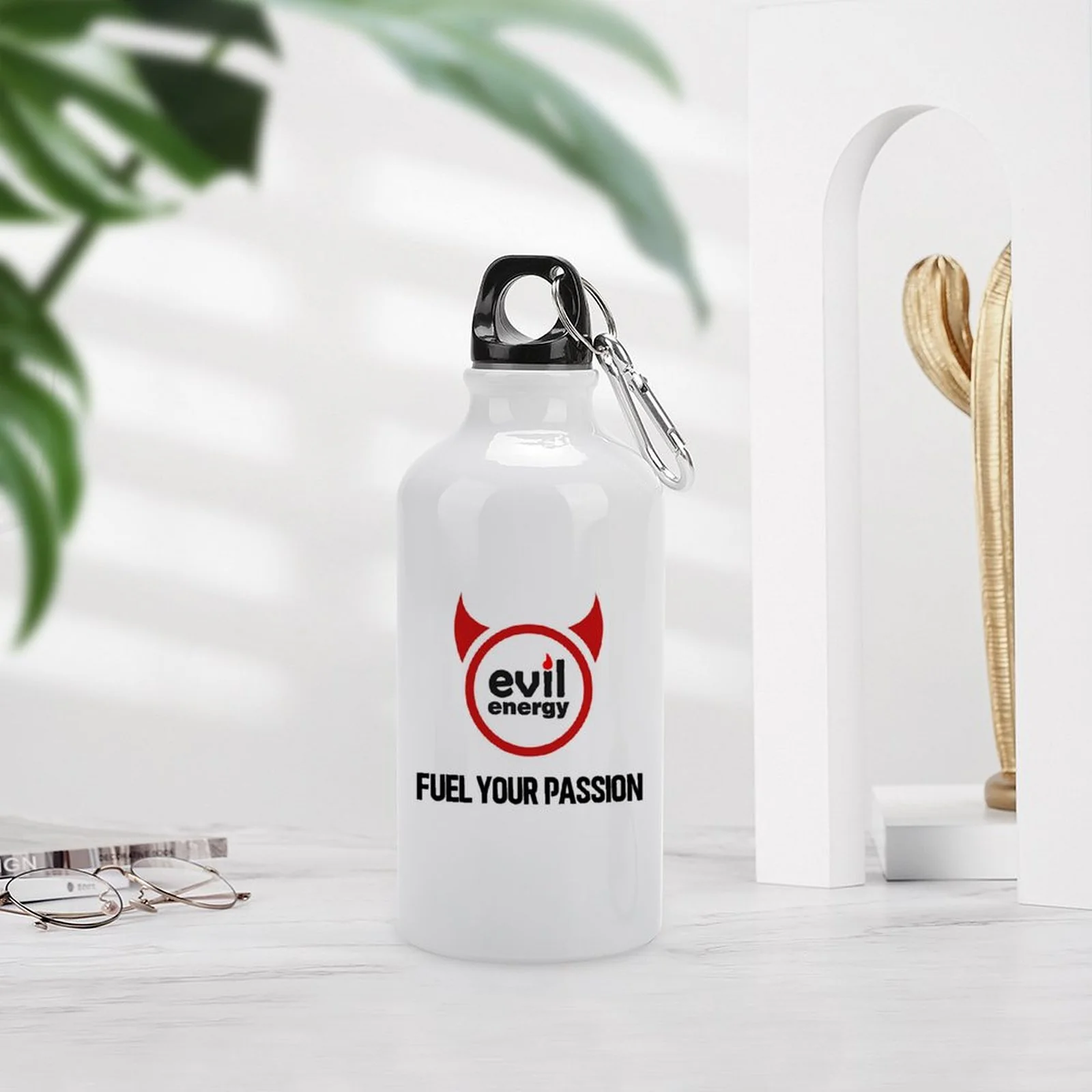 EVIL ENERGY Aluminum Sports Water Bottle - Image 4
