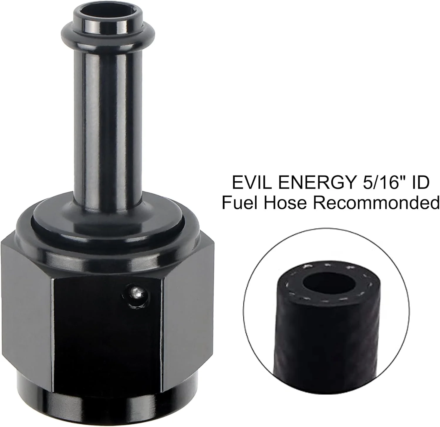 EVIL ENERGY 4/6/8/10AN Female to Barb Hose Fitting 0/45/90 Degree Swivel - Image 29