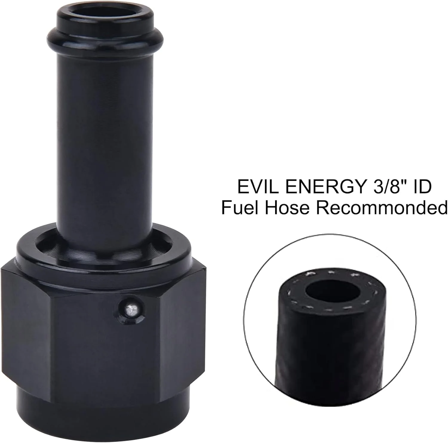 EVIL ENERGY 4/6/8/10AN Female to Barb Hose Fitting 0/45/90 Degree Swivel - Image 37