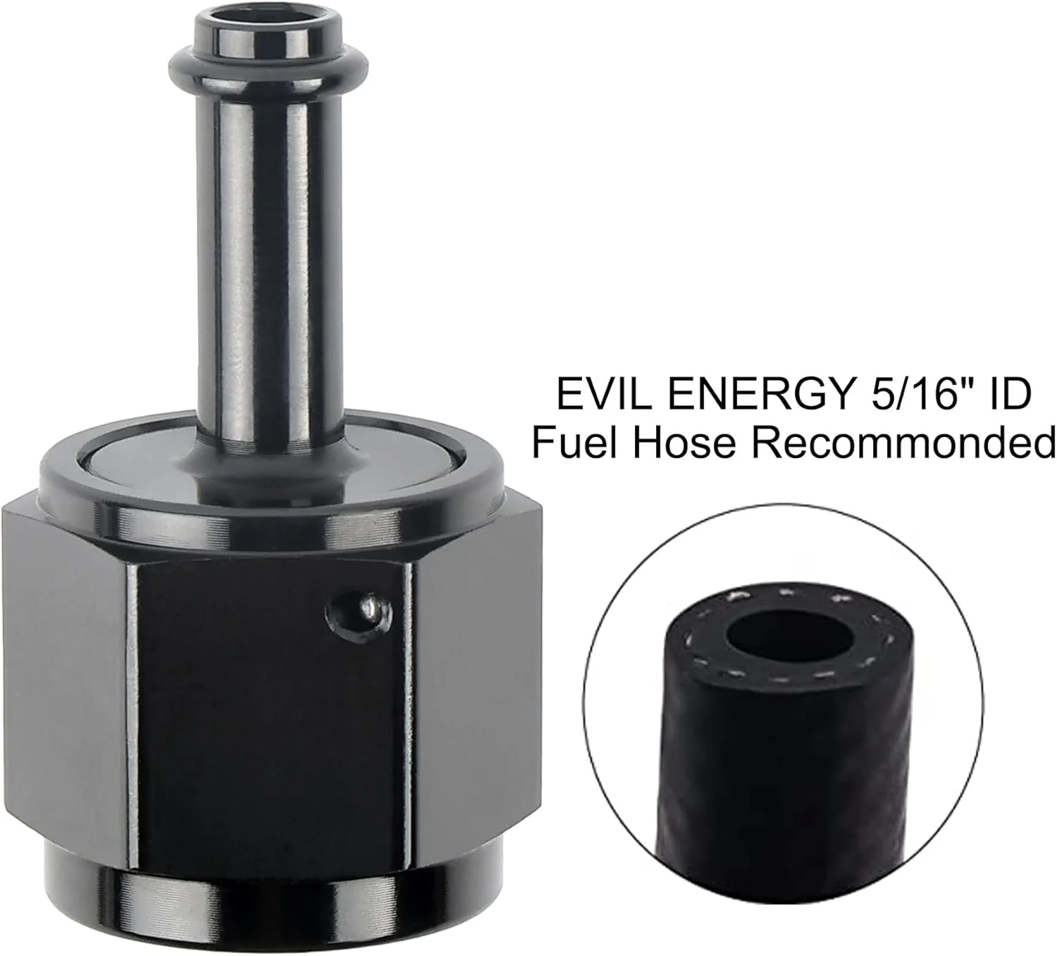 EVIL ENERGY 4/6/8/10AN Female to Barb Hose Fitting 0/45/90 Degree Swivel - Image 49