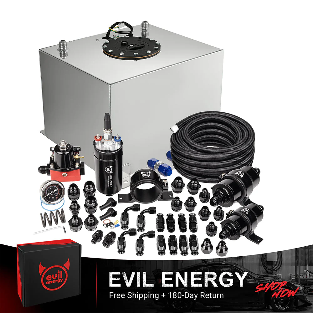 EVIL ENERGY Fuel Cell Gas Tank Kits with Fuel Filter Fuel Pump（1/2.5/5/8/10/12/15/19/20 Gallon ） - Image 11