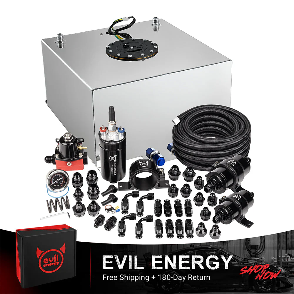 EVIL ENERGY Fuel Cell Gas Tank Kits with Fuel Filter Fuel Pump（1/2.5/5/8/10/12/15/19/20 Gallon ） - Image 14