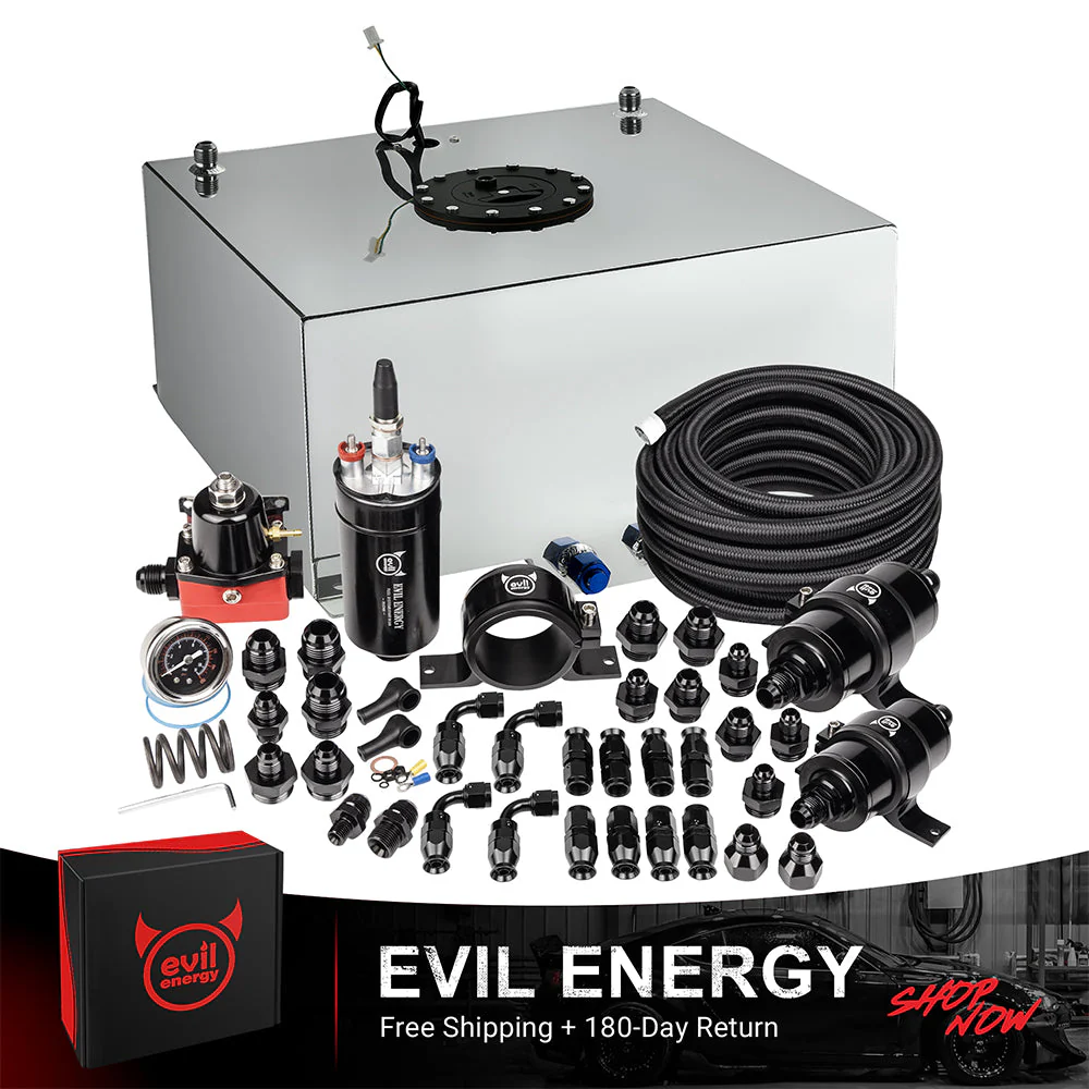 EVIL ENERGY Fuel Cell Gas Tank Kits with Fuel Filter Fuel Pump（1/2.5/5/8/10/12/15/19/20 Gallon ） - Image 17
