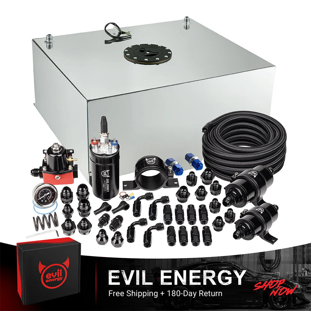 EVIL ENERGY Fuel Cell Gas Tank Kits with Fuel Filter Fuel Pump（1/2.5/5/8/10/12/15/19/20 Gallon ） - Image 24