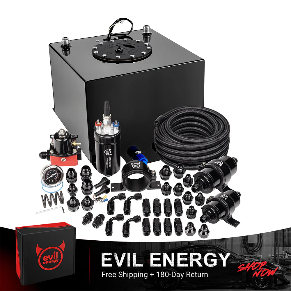 EVIL ENERGY Fuel Cell Gas Tank Kits with Fuel Filter Fuel Pump（1/2.5/5/8/10/12/15/19/20 Gallon ） - Image 28