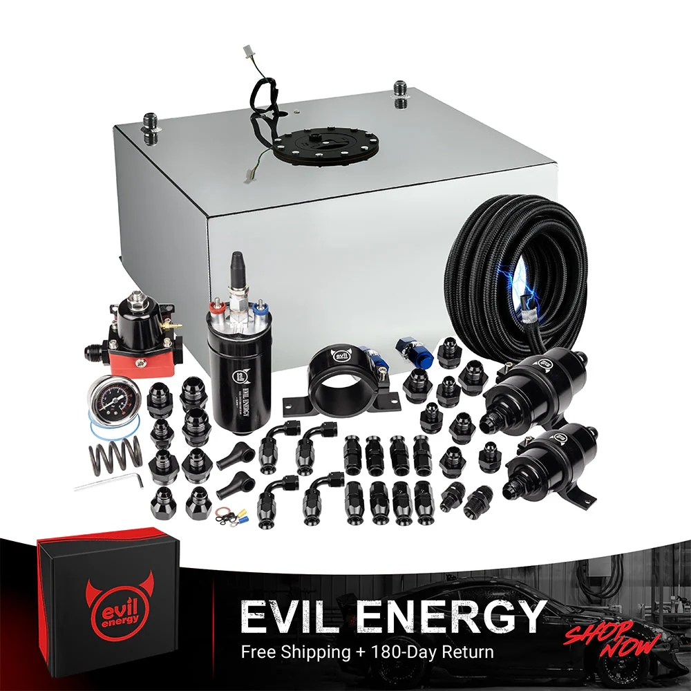 EVIL ENERGY Fuel Cell Gas Tank Kits with Fuel Filter Fuel Pump（1/2.5/5/8/10/12/15/19/20 Gallon ） - Image 48