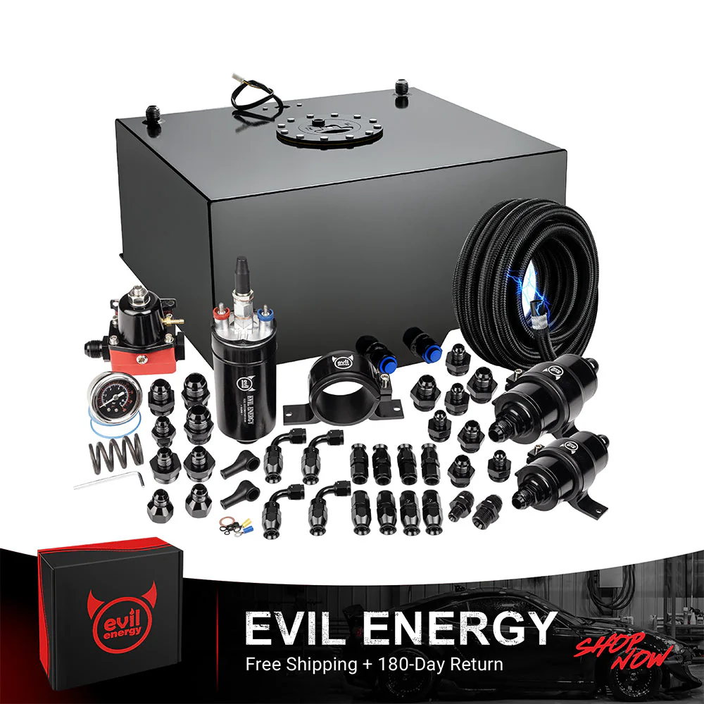 EVIL ENERGY Fuel Cell Gas Tank Kits with Fuel Filter Fuel Pump（1/2.5/5/8/10/12/15/19/20 Gallon ） - Image 49
