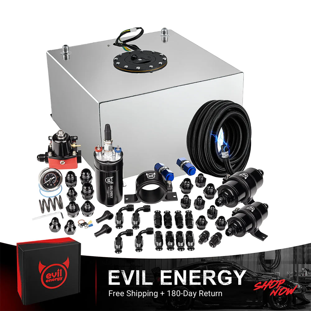 EVIL ENERGY Fuel Cell Gas Tank Kits with Fuel Filter Fuel Pump（1/2.5/5/8/10/12/15/19/20 Gallon ） - Image 52