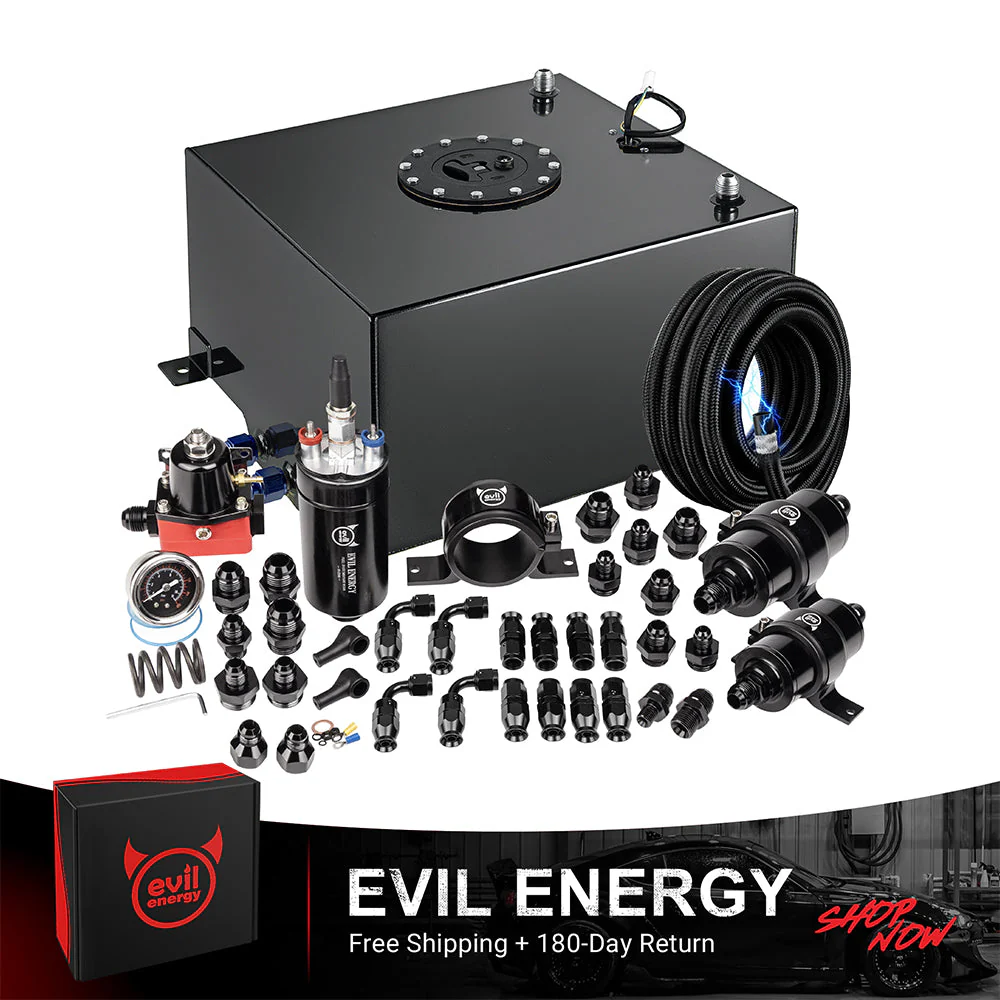 EVIL ENERGY Fuel Cell Gas Tank Kits with Fuel Filter Fuel Pump（1/2.5/5/8/10/12/15/19/20 Gallon ） - Image 53