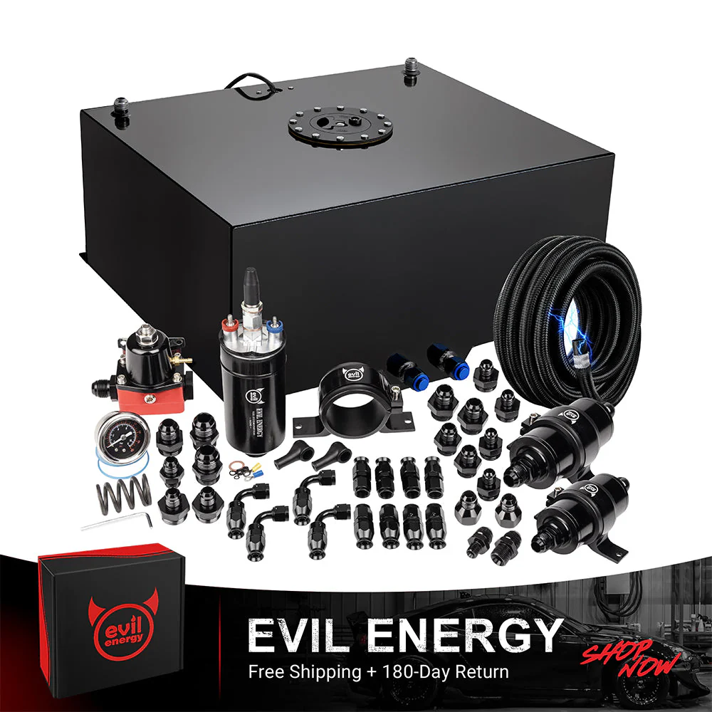 EVIL ENERGY Fuel Cell Gas Tank Kits with Fuel Filter Fuel Pump（1/2.5/5/8/10/12/15/19/20 Gallon ） - Image 59