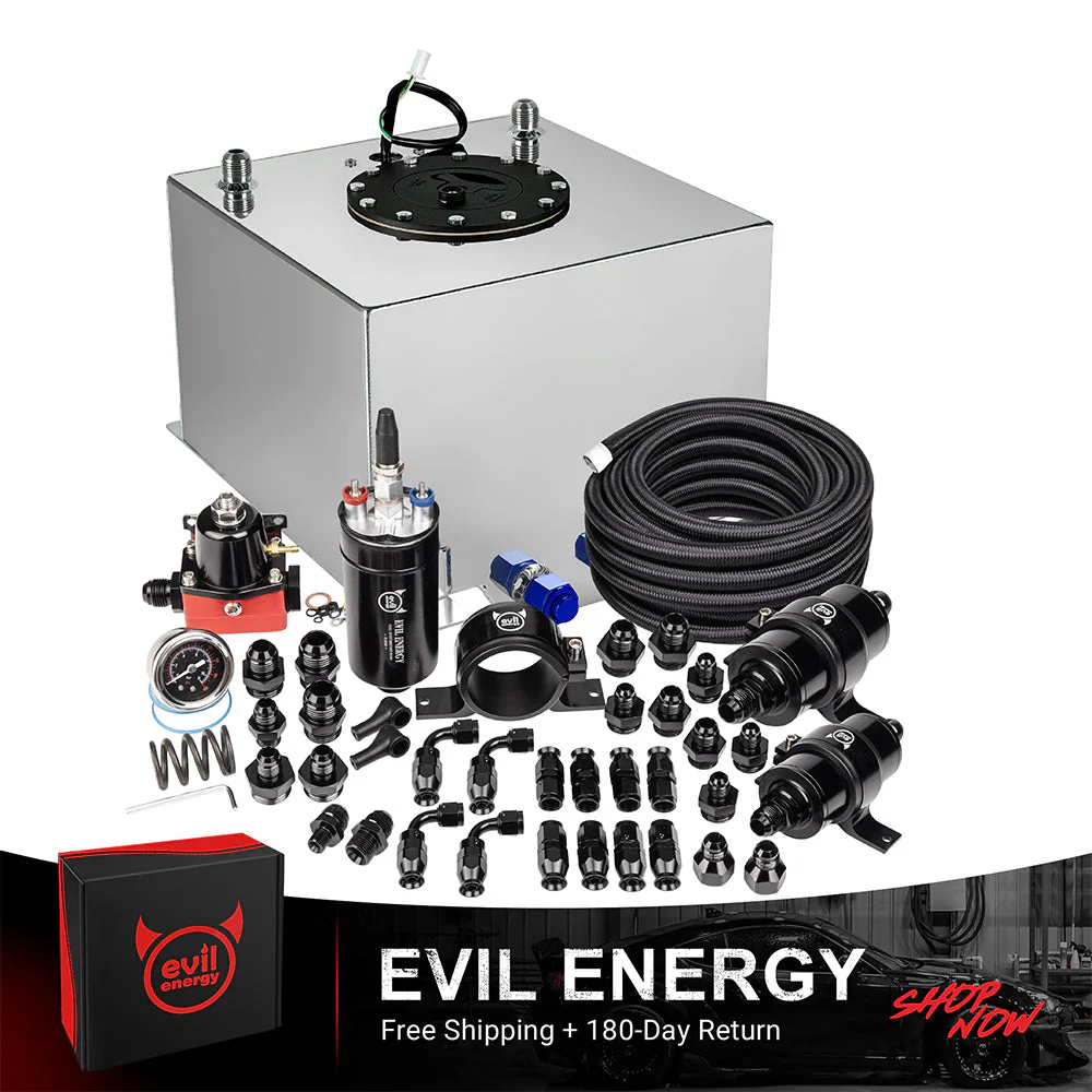 EVIL ENERGY Fuel Cell Gas Tank Kits with Fuel Filter Fuel Pump（1/2.5/5/8/10/12/15/19/20 Gallon ） - Image 6