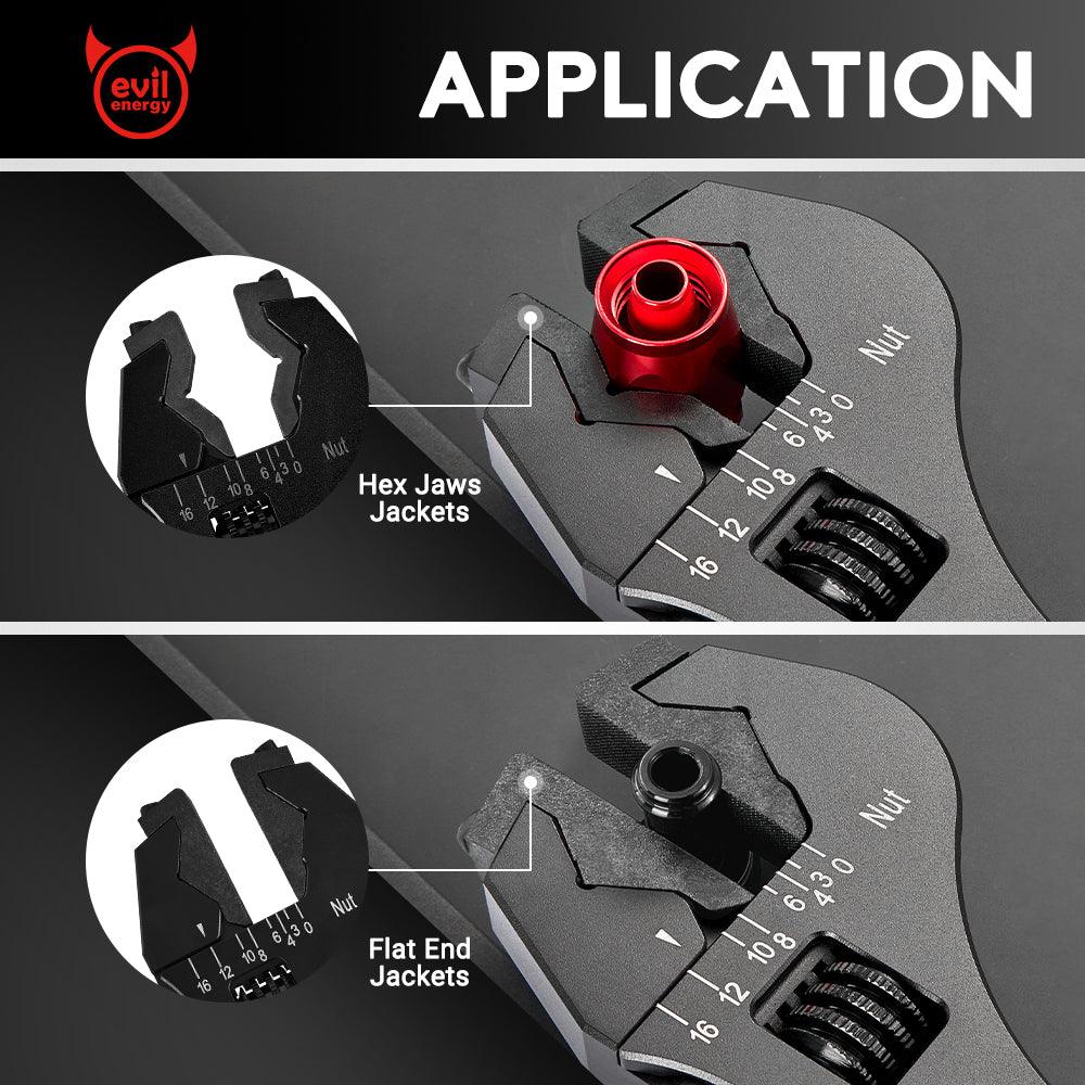 EVIL ENERGY Fuel System Upgrade Bundle - 300LPH High Flow Electric Fuel Pump, Adjustable AN Fitting Wrench (3-16AN), & 20-140psi Fuel Pressure Regulator - Image 23