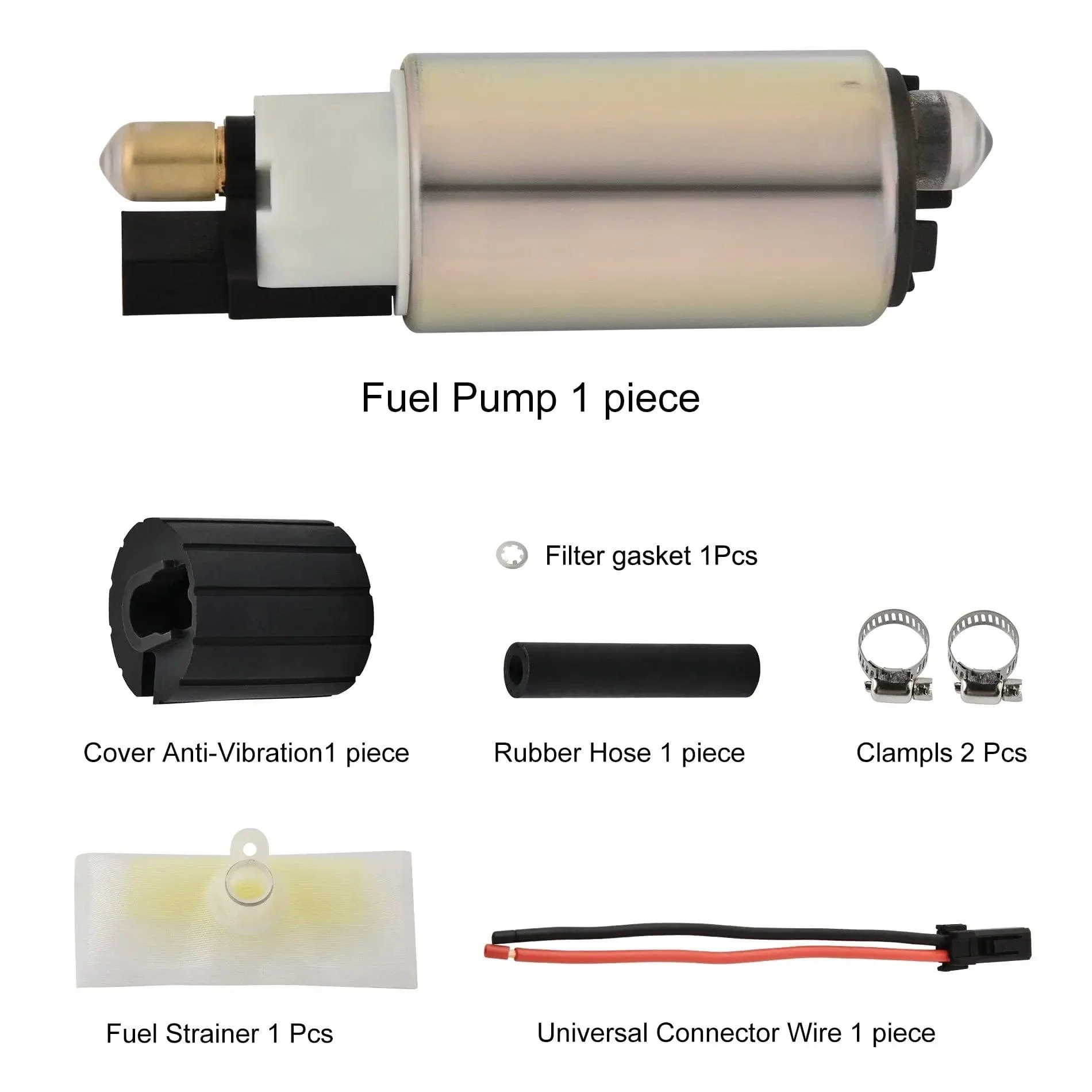 EVIL ENERGY Intank Electric Fuel Pump Kit E2157 Compatible with Ford Explorer Escape Lincoln Continental - Image 6