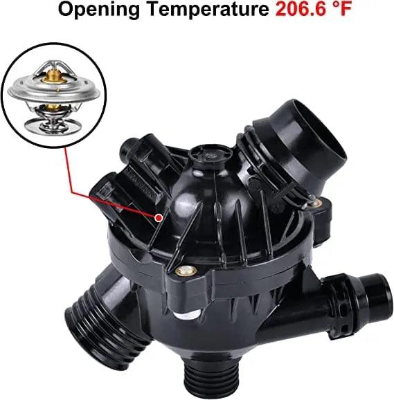EVIL ENERGY Thermostat Housing Assembly 11537549476 Compatible with BMW E60 E65 E90 335i 535i 128i 135i - Image 5