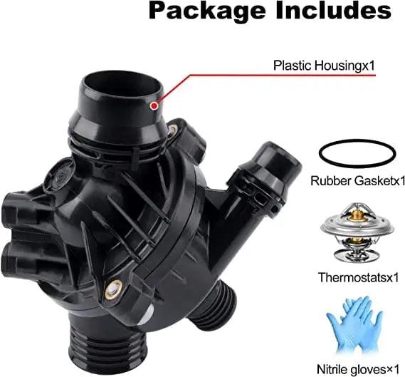 EVIL ENERGY Thermostat Housing Assembly 11537549476 Compatible with BMW E60 E65 E90 335i 535i 128i 135i - Image 6