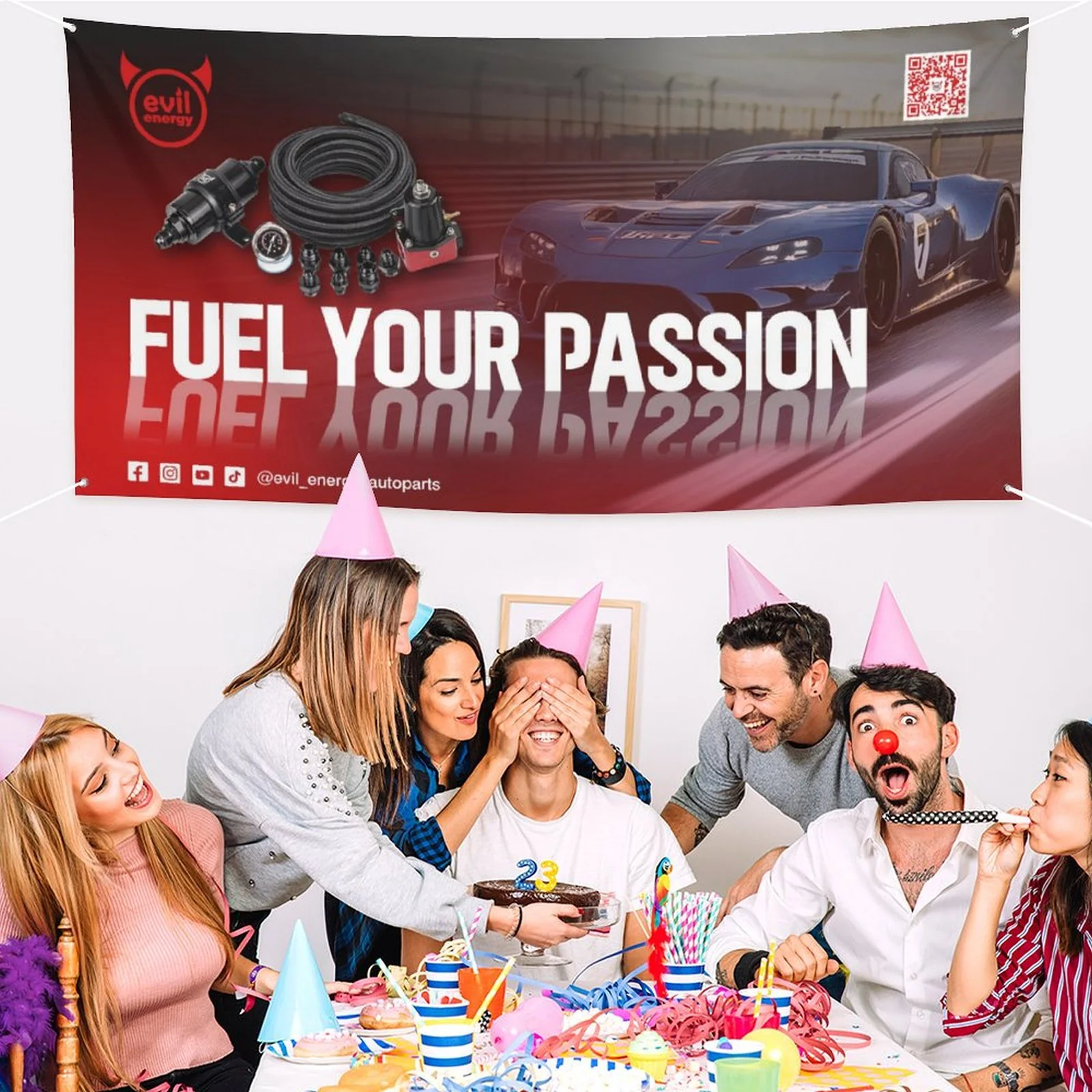 EVIL ENERGY Wall Banner - Image 3
