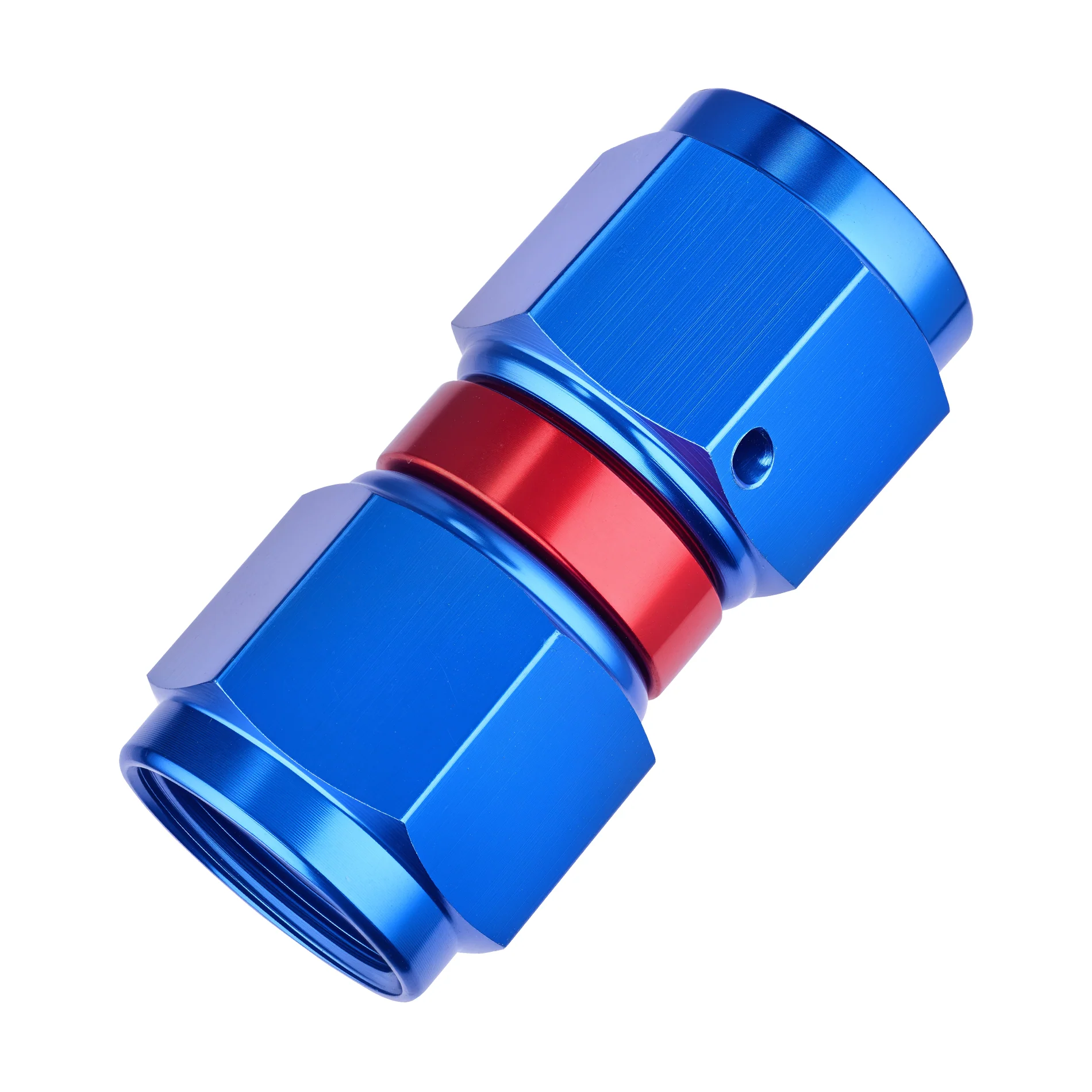 EVIL ENERGY 4/6/8/10AN Female To Female Straight/90 Degree Swivel Coupler Union Fitting Adapter Aluminum Red and Blue - Image 16