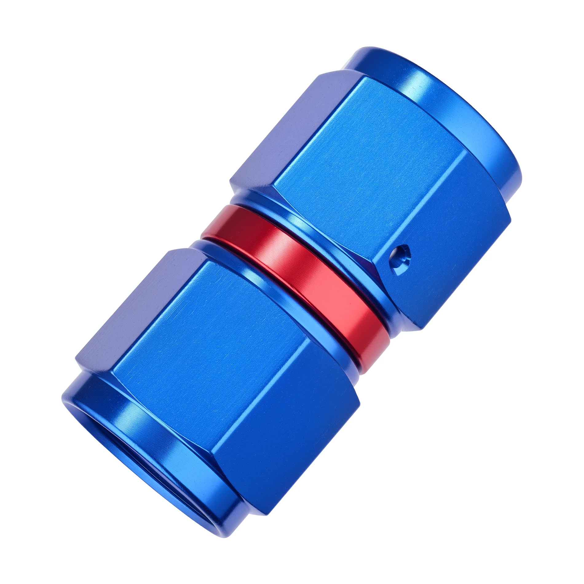 EVIL ENERGY 4/6/8/10AN Female To Female Straight/90 Degree Swivel Coupler Union Fitting Adapter Aluminum Red and Blue - Image 26