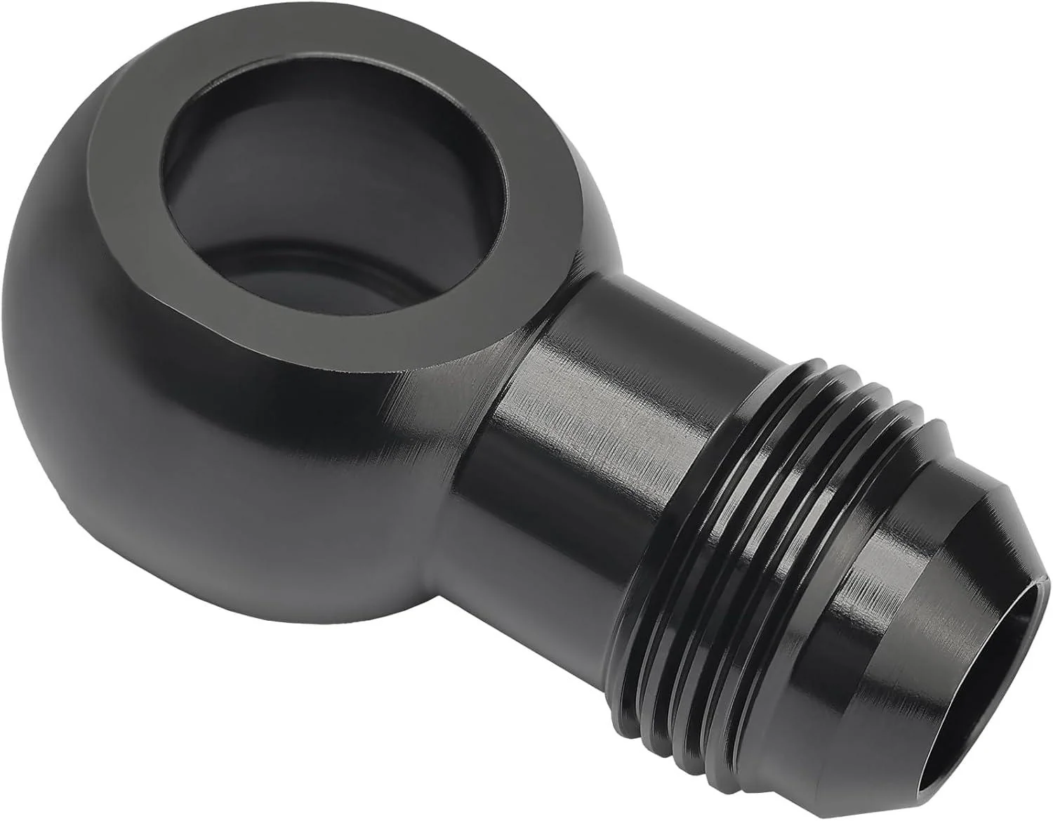 EVIL ENERGY Fuel Banjo Fitting Banjo Hole to AN Male Flare Adapter Fitting Aluminum Black - Image 14