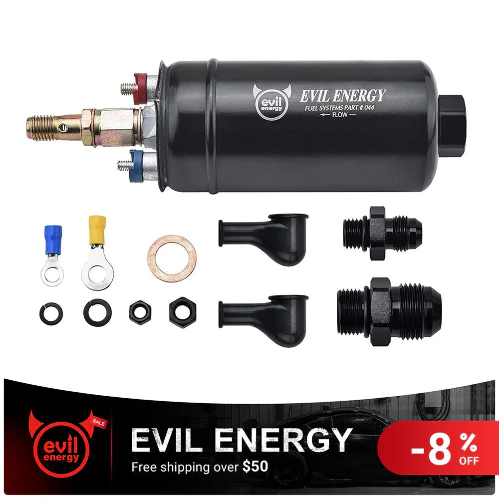 EVIL ENERGY EFI Fuel System Bundle: Universal Fuel Filter, Fuel Pump & Fuel Pressure Regulator - Image 11